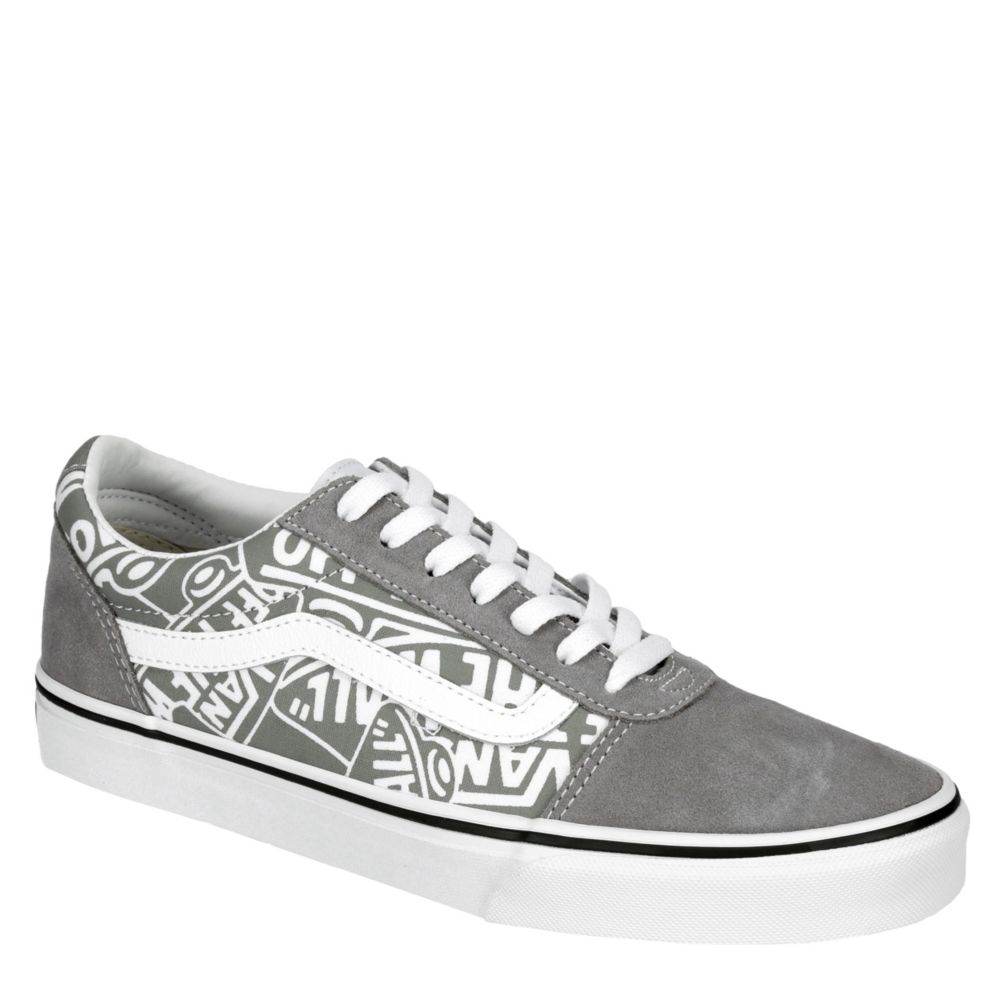 grey shoes vans