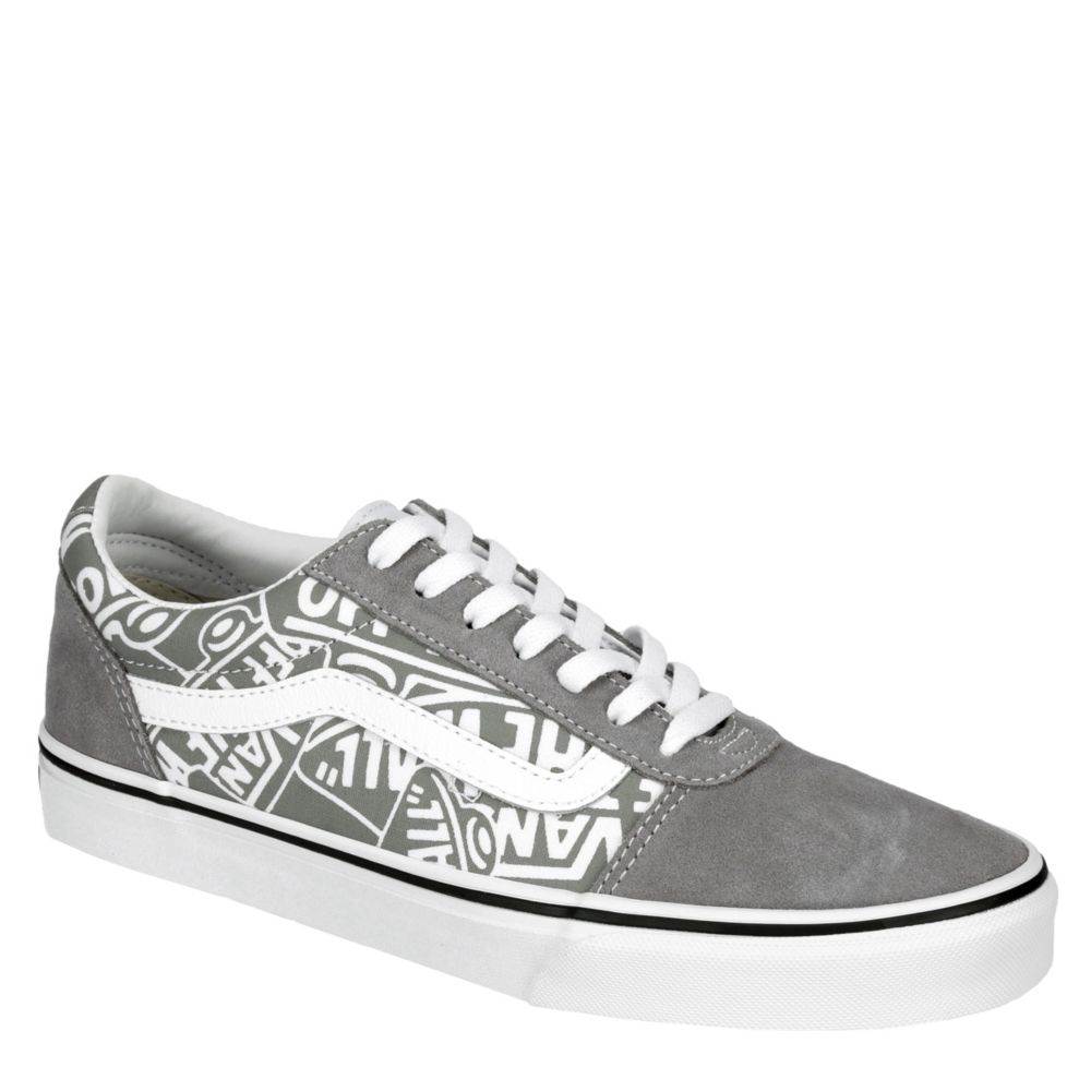 vans grey shoes