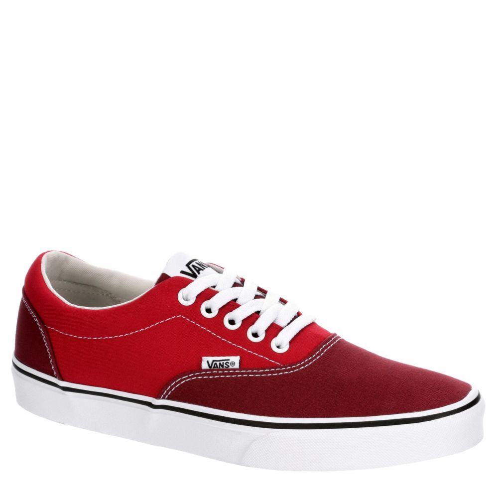 mens red vans shoes