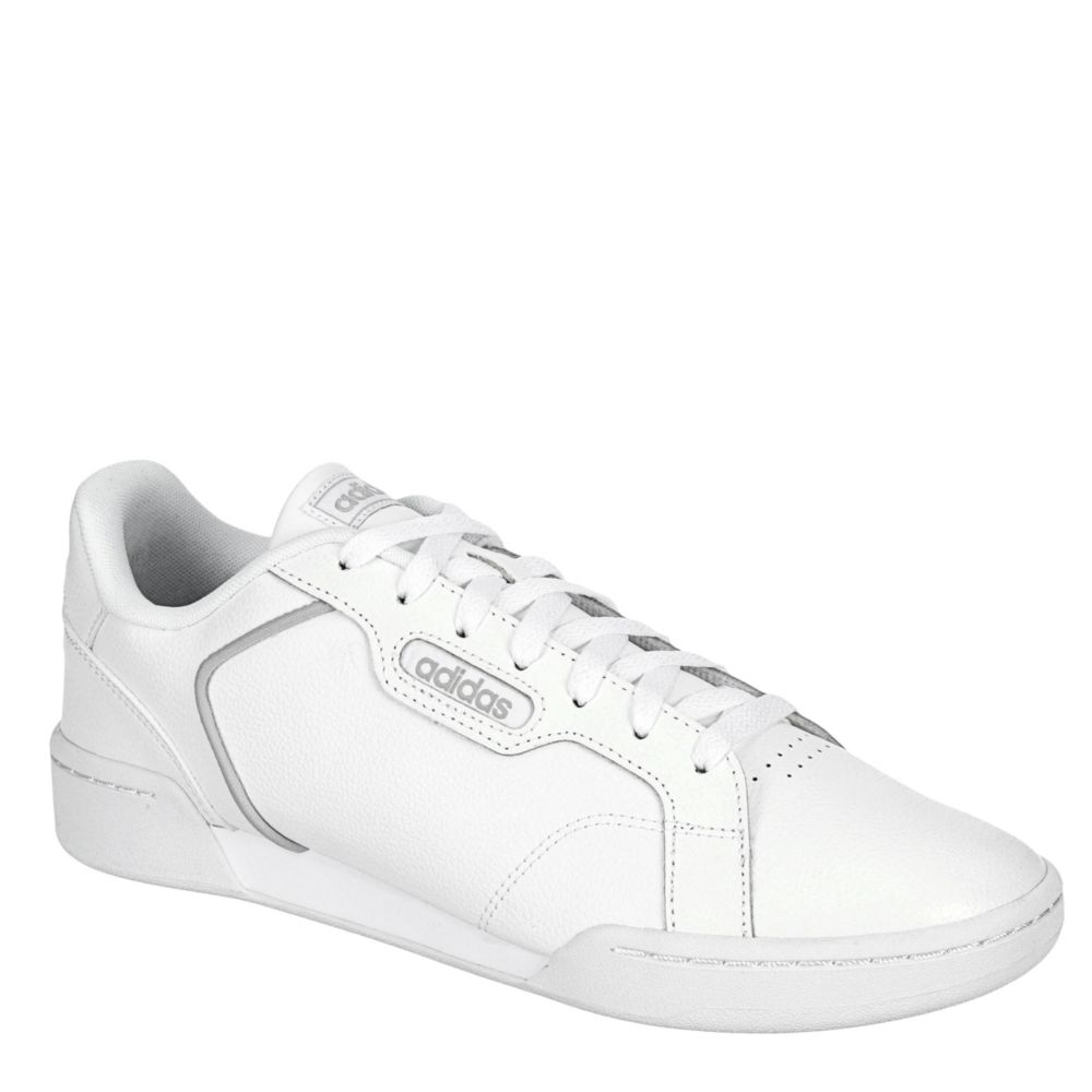 mens white adidas tennis shoes