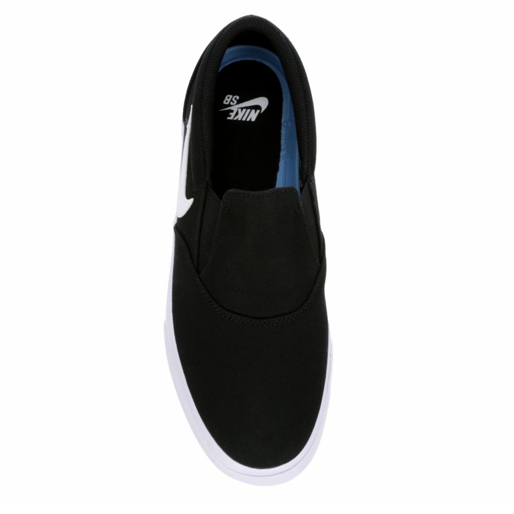 nike black slip on sneakers