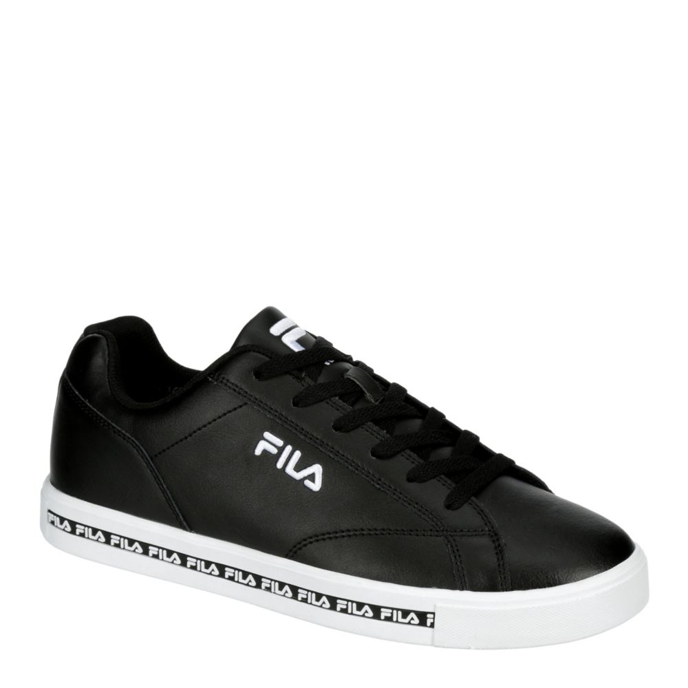 fila mens black shoes