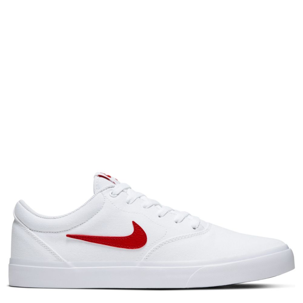 White Nike Mens Sb Charge Low Sneaker | Athletic Rack Room Shoes