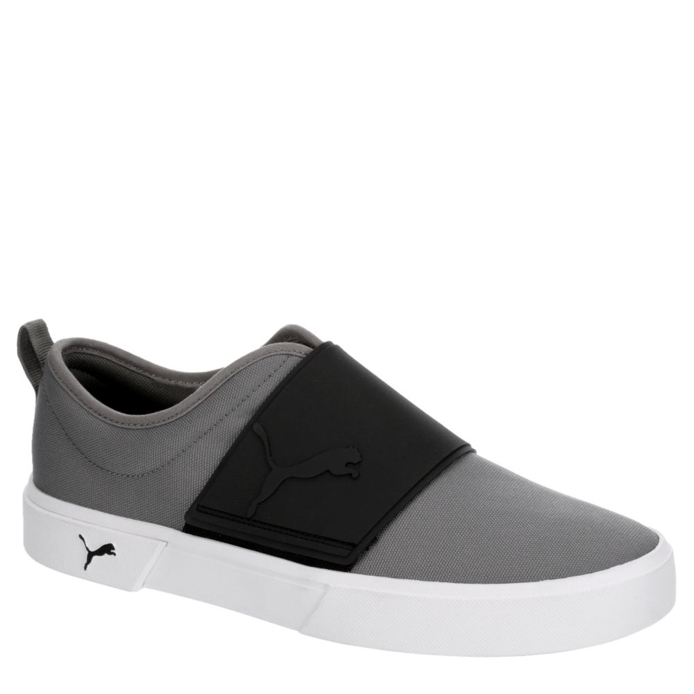 Grey Puma Mens El Rey Slip On Sneaker 