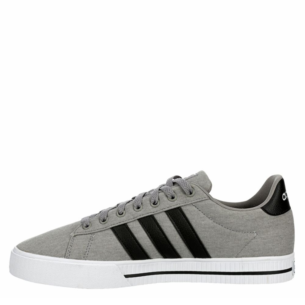 adidas gray daily slippers