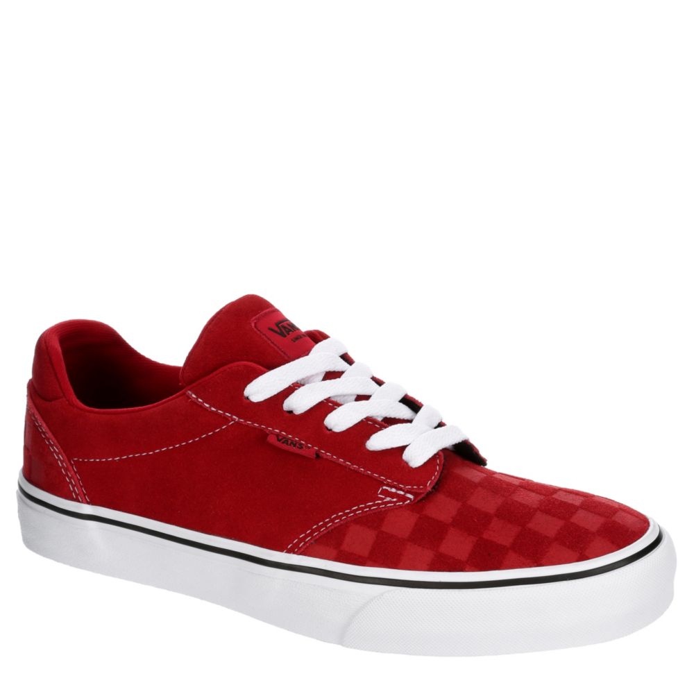 vans atwood canvas red