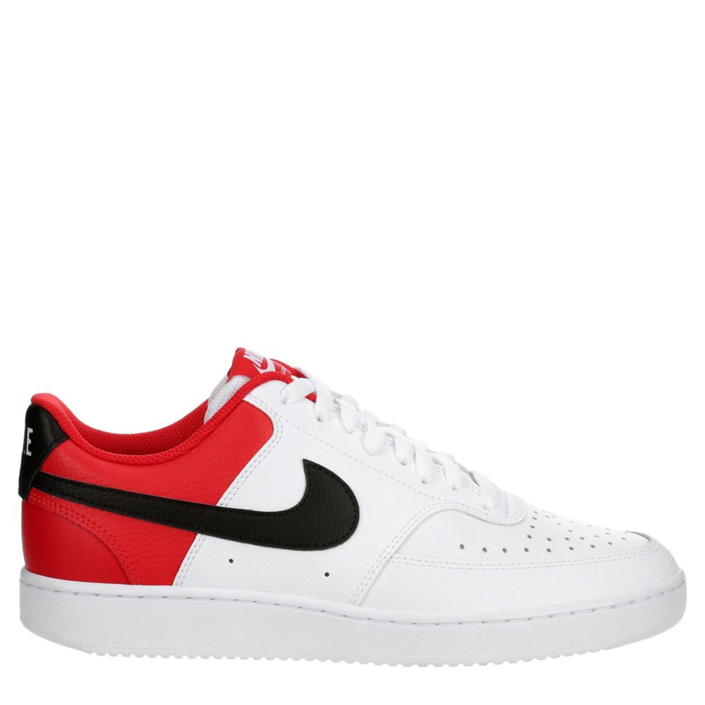 nike court vision low canvas red