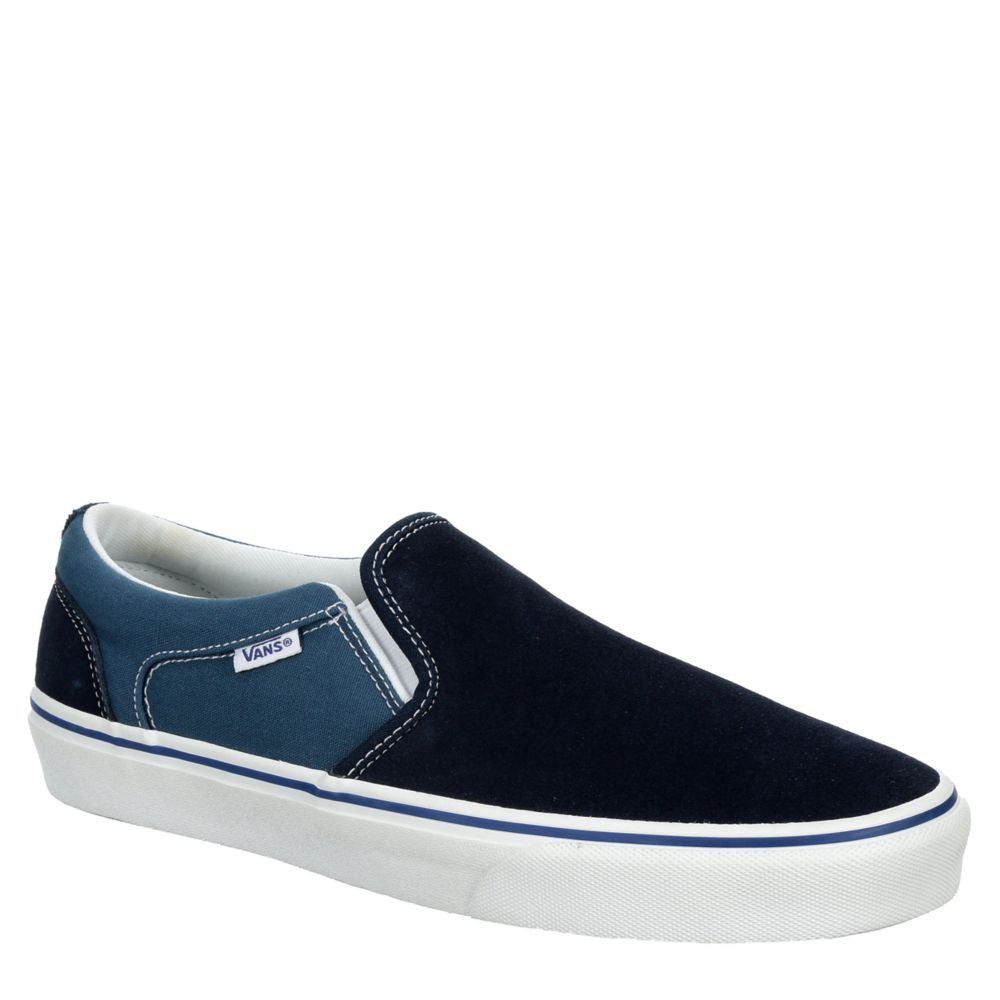 Vans Mens Asher Slip On Sneaker Athletic | Rack Shoes