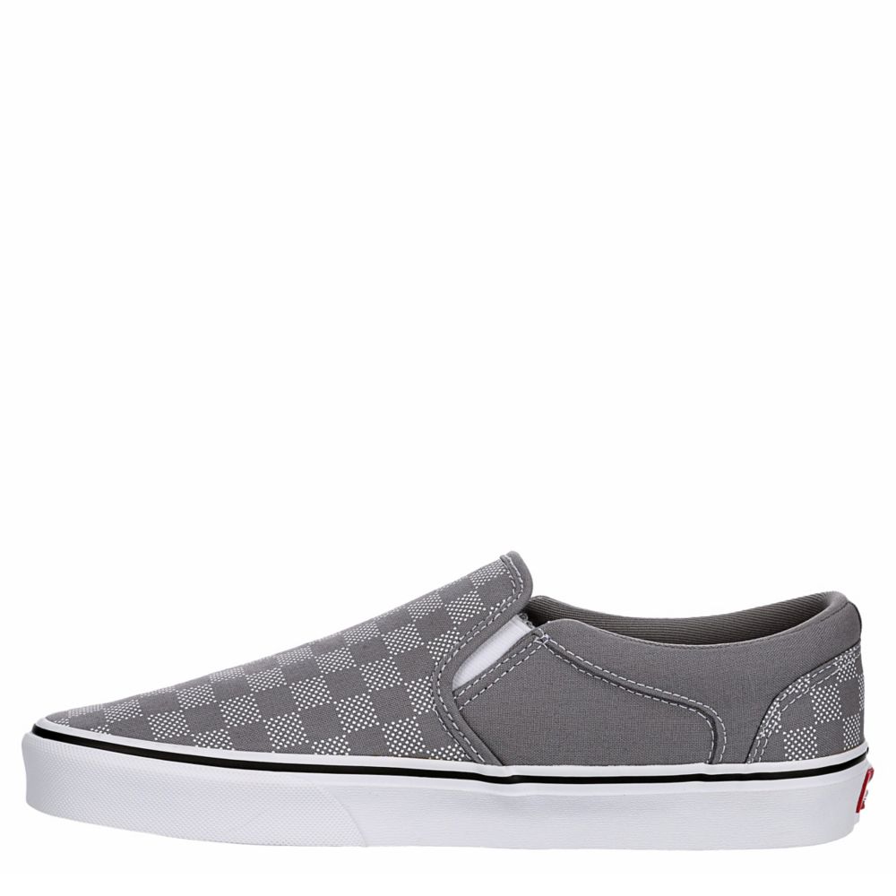 grey slipon vans