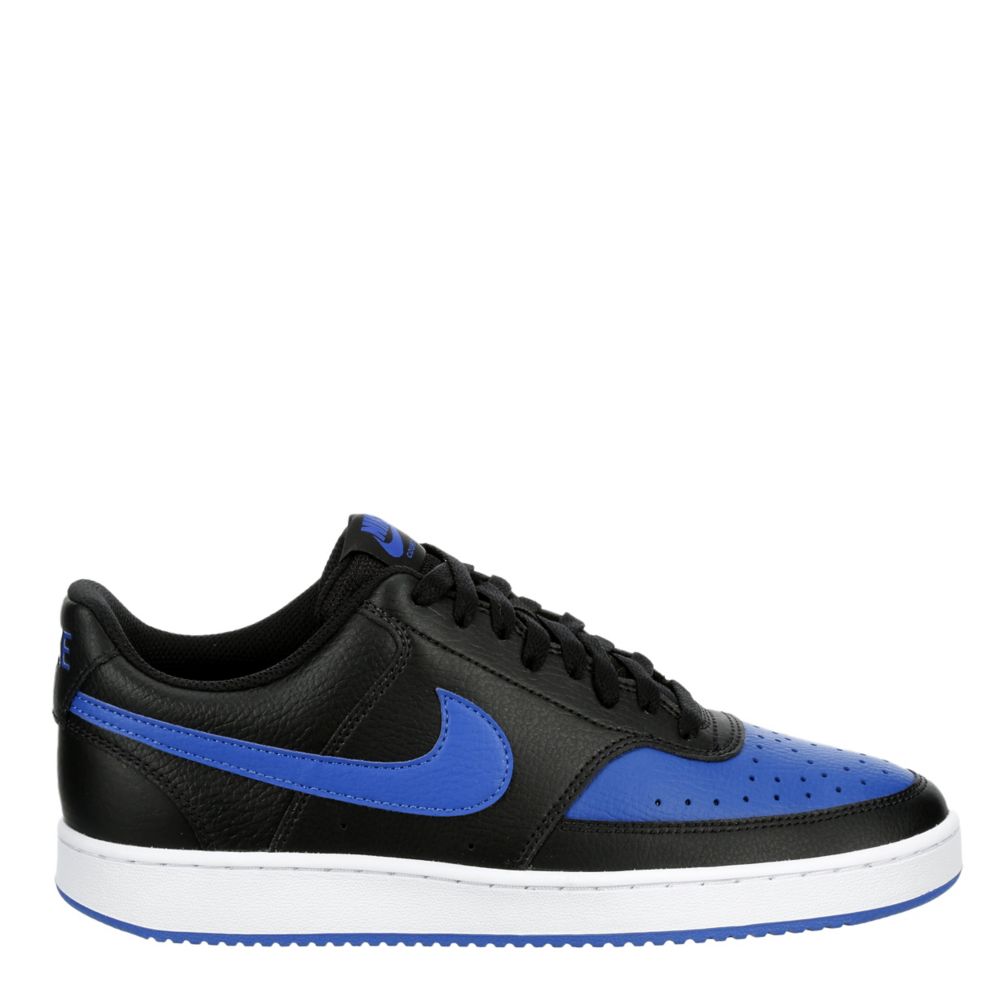 nike mens court vision low black