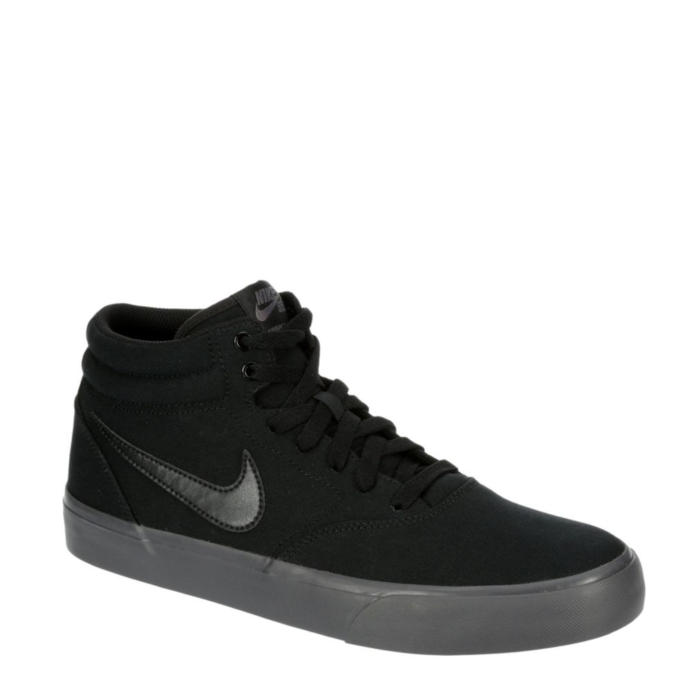 Black Nike Mens Sb Charge Mid Sneaker 