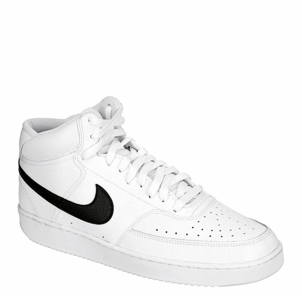 white high top nikes mens