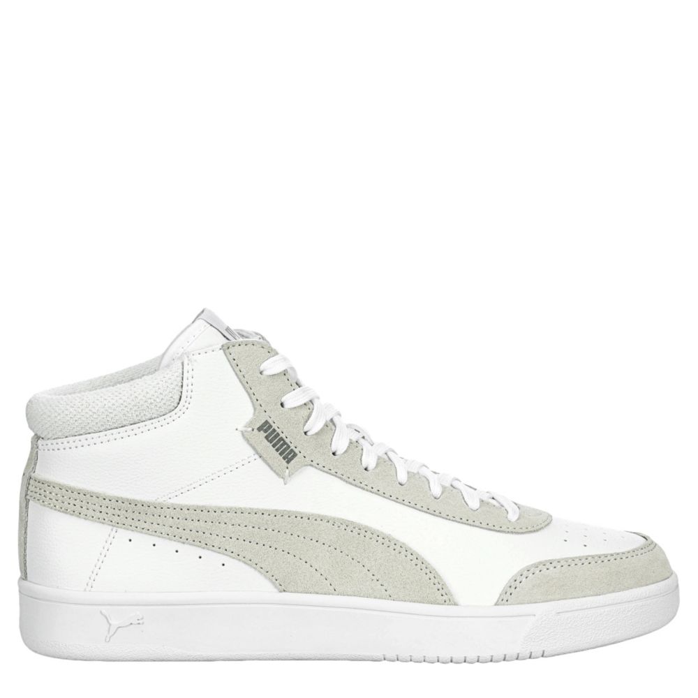 puma high tops mens grey