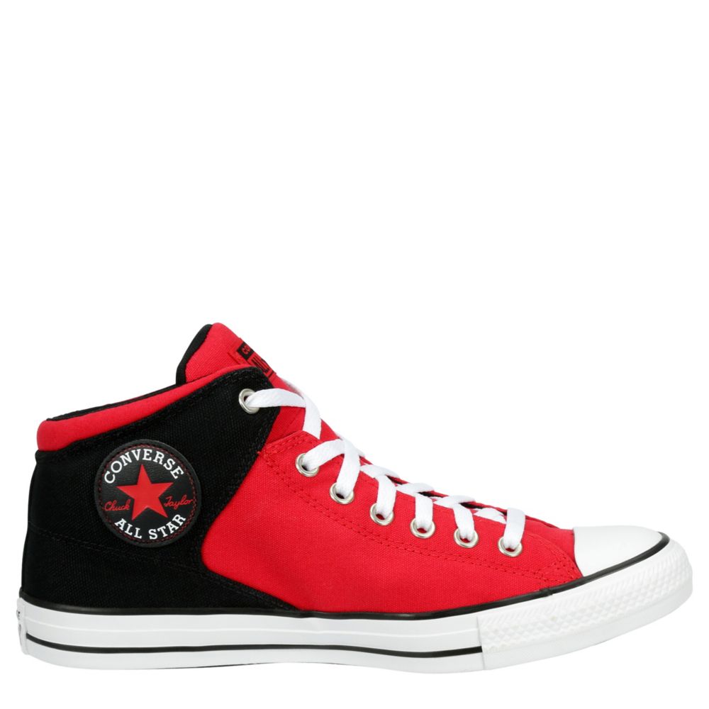 Red Mens Chuck Taylor All Star High Street Sneaker, Converse