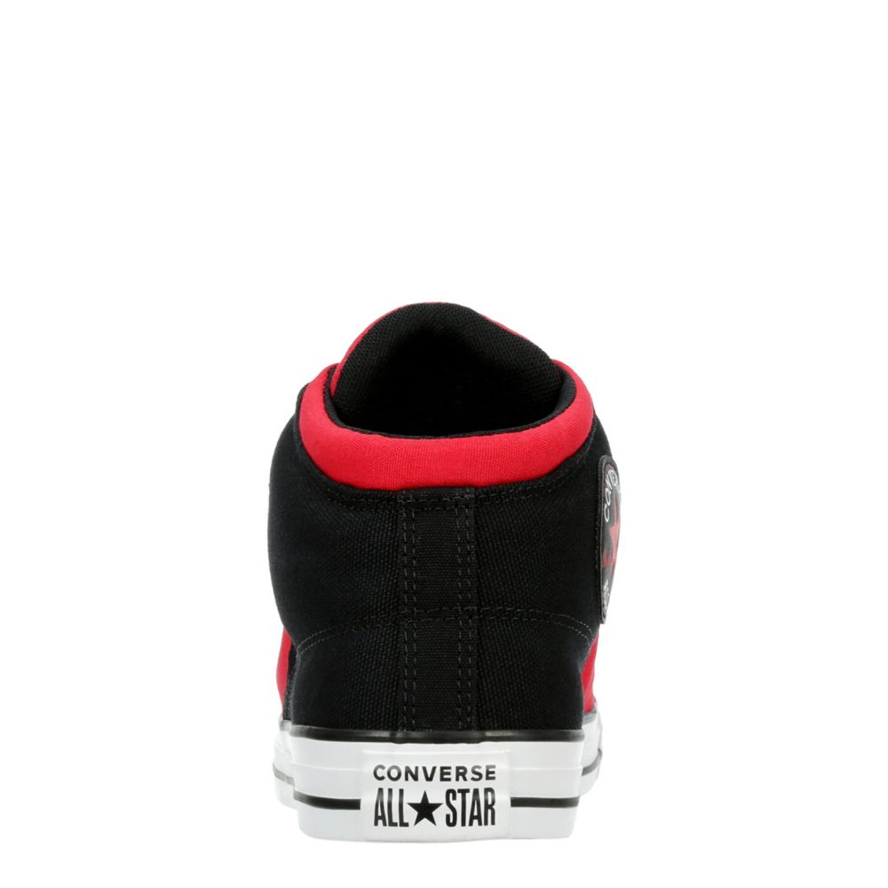 Red Mens Chuck Taylor All Star High Street Sneaker