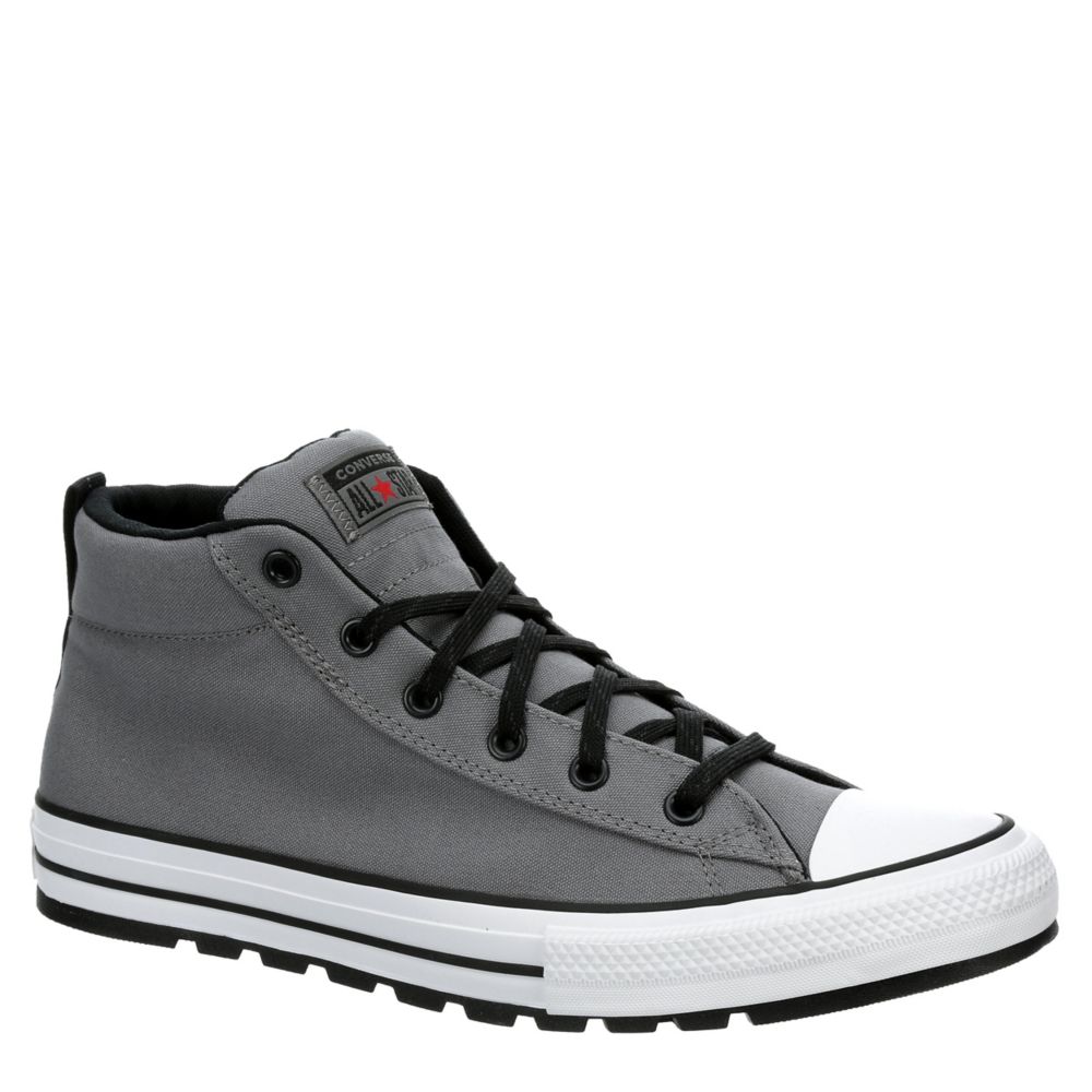 grey converse boots women's