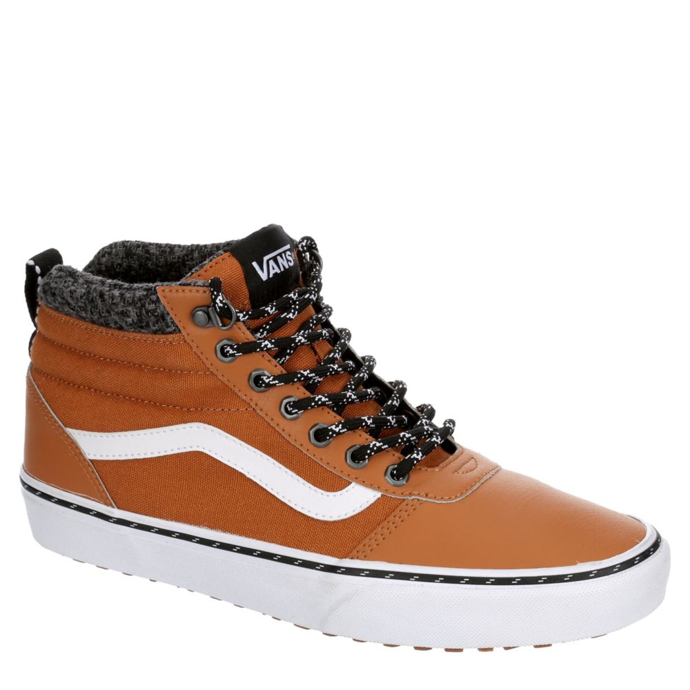 tan hightop vans