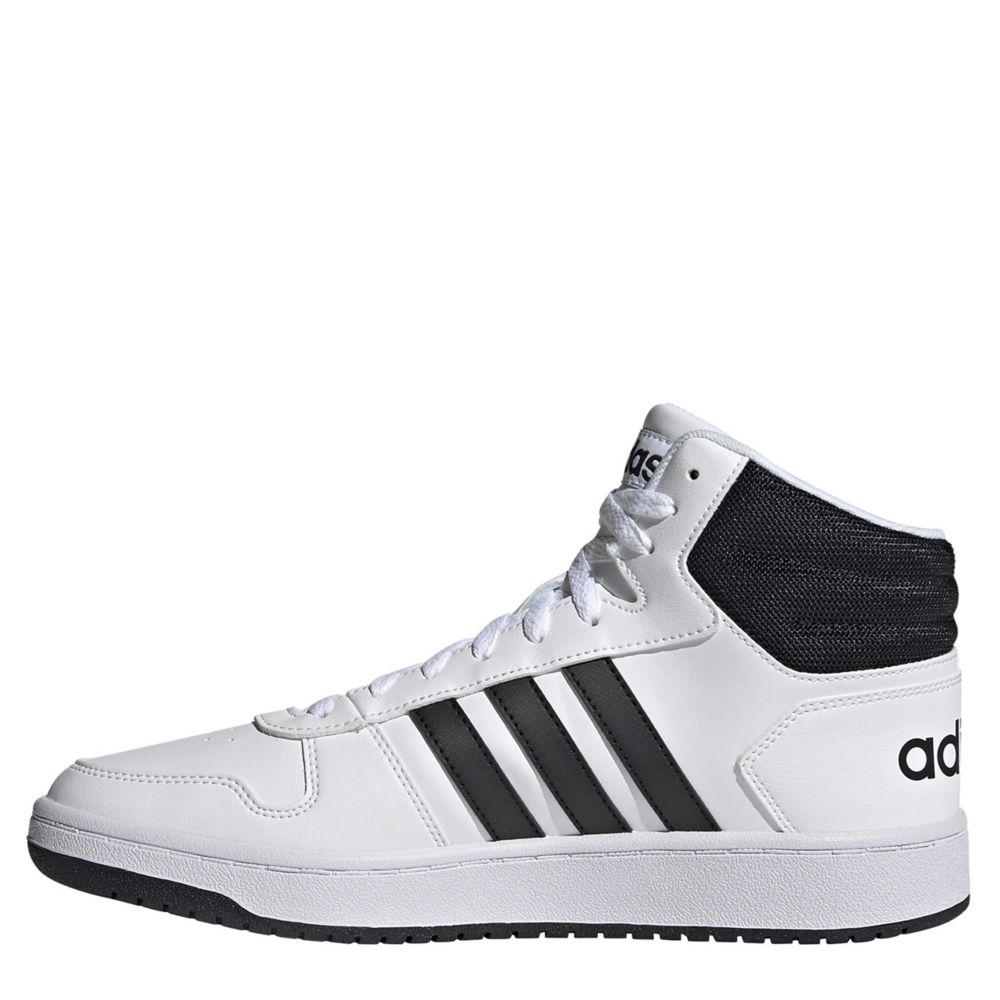 adidas hoops mid white