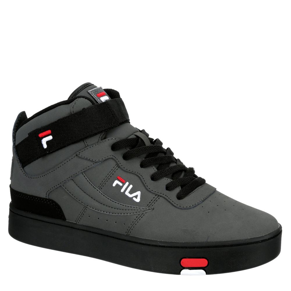 Grey Fila Mens V-010 Lux High Top Sneaker | | Rack Room Shoes