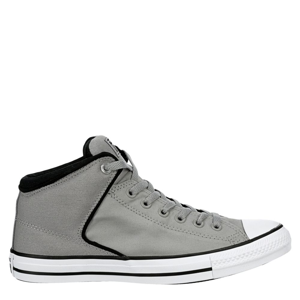 mens black and white chuck taylors