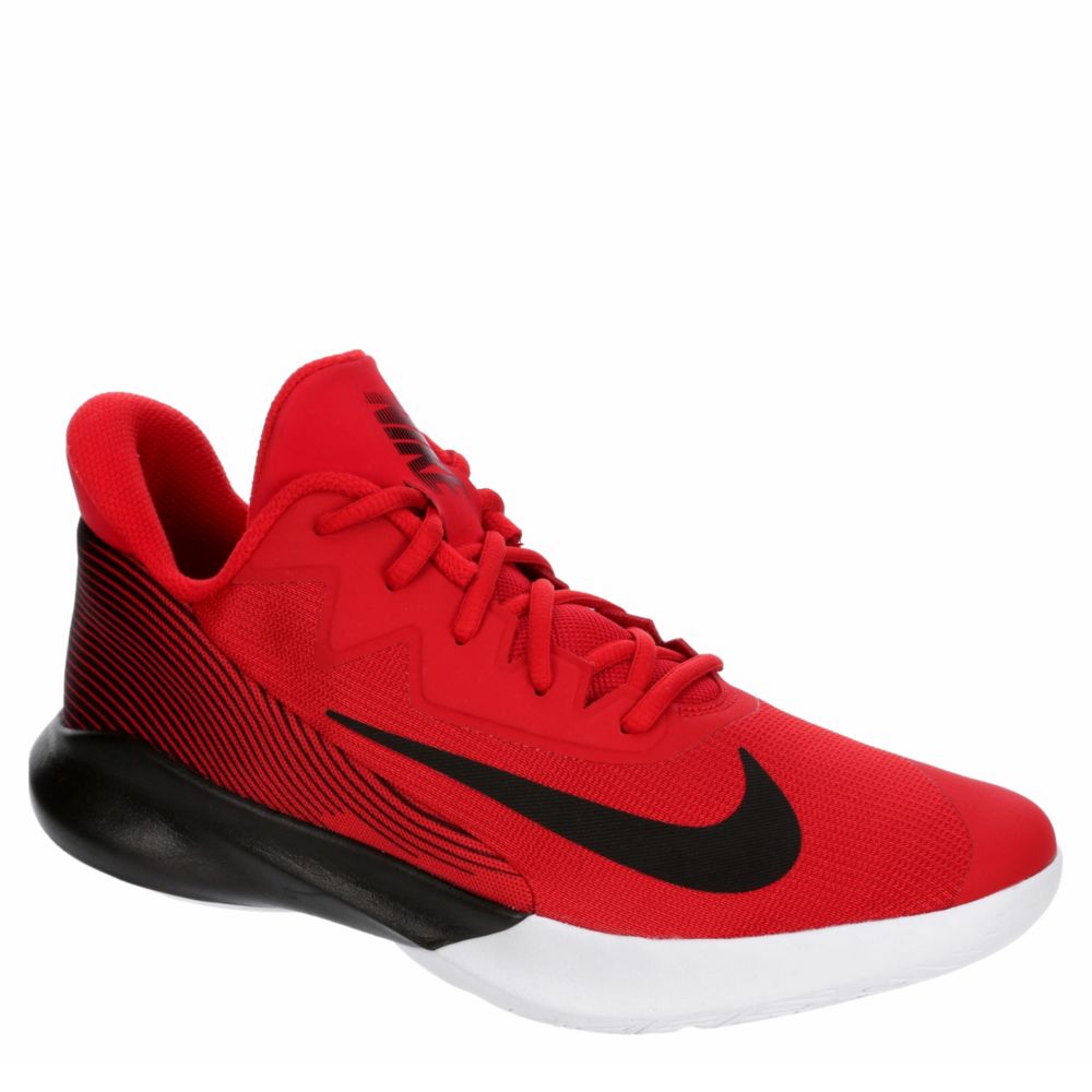 Red Nike Mens Precision Iv Basketball 