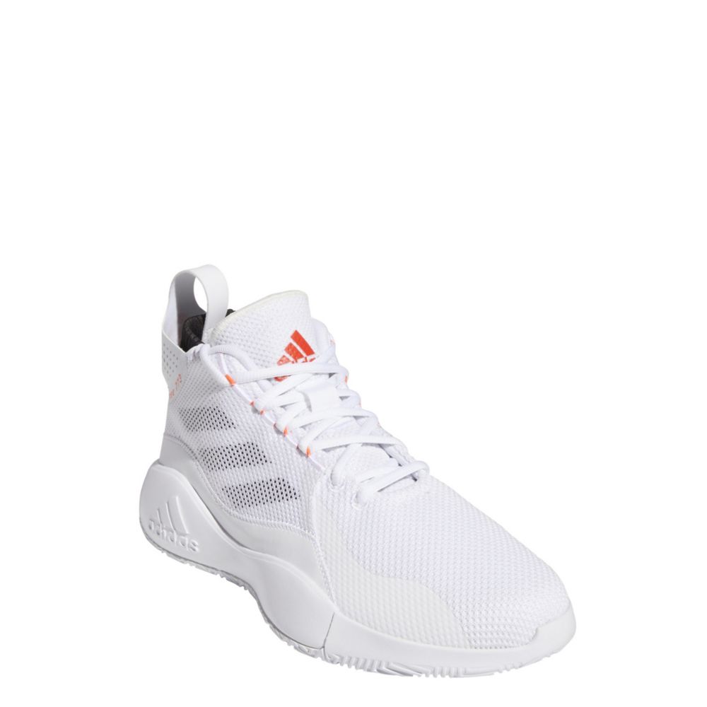 mens white adidas basketball shoes