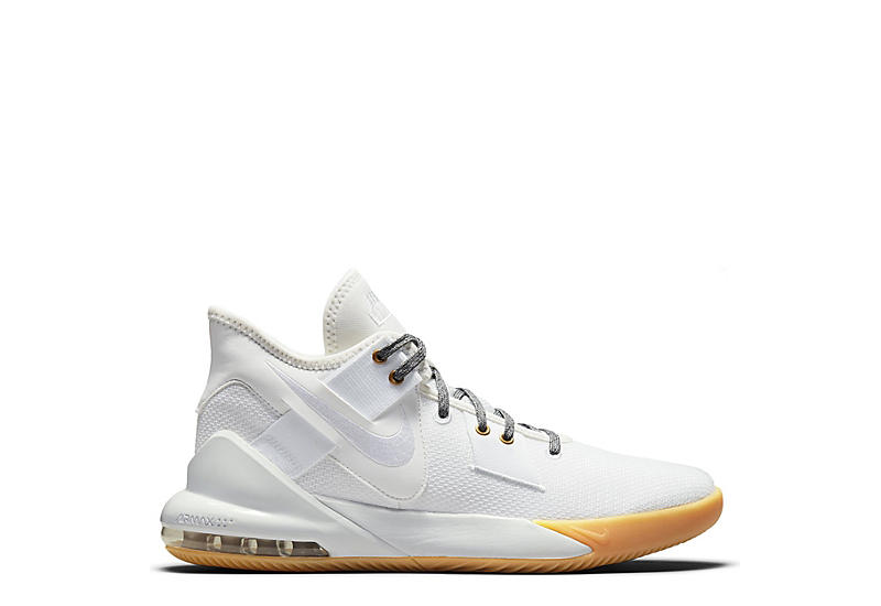 Nike Mens Air Max Impact 2 Basketball Shoe - White صحفه Nike Mens Air Max Impact 2 Basketball Shoe - White صحفه