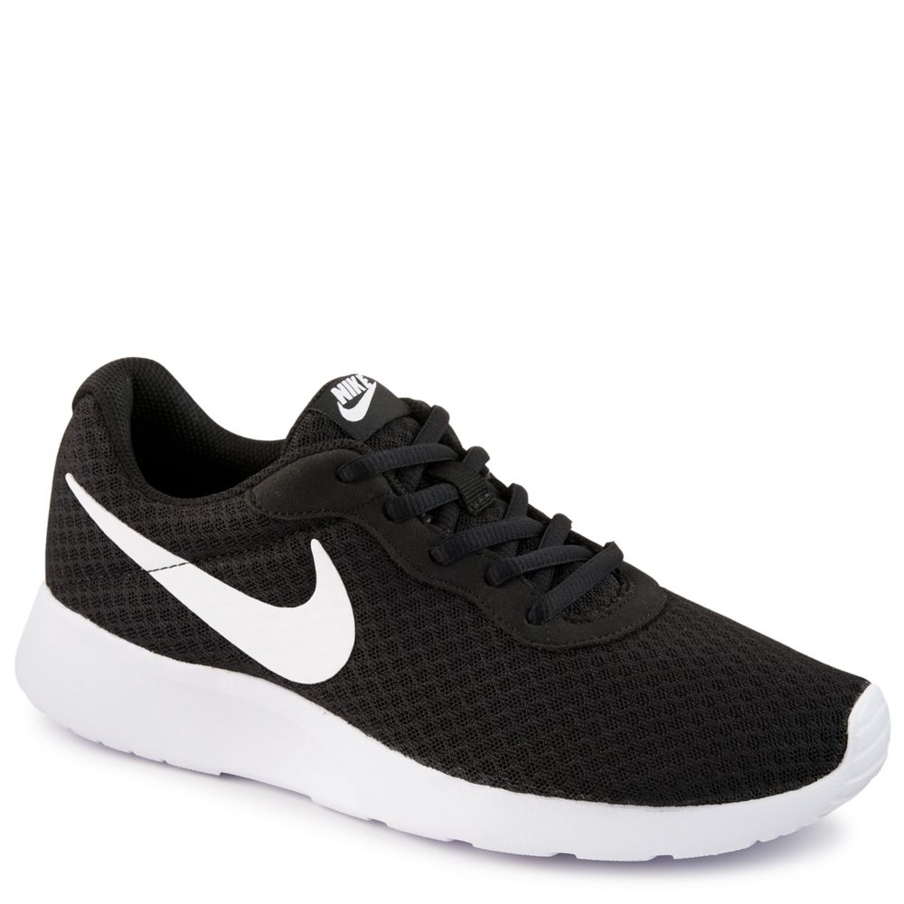 ladies black nike tanjun trainers