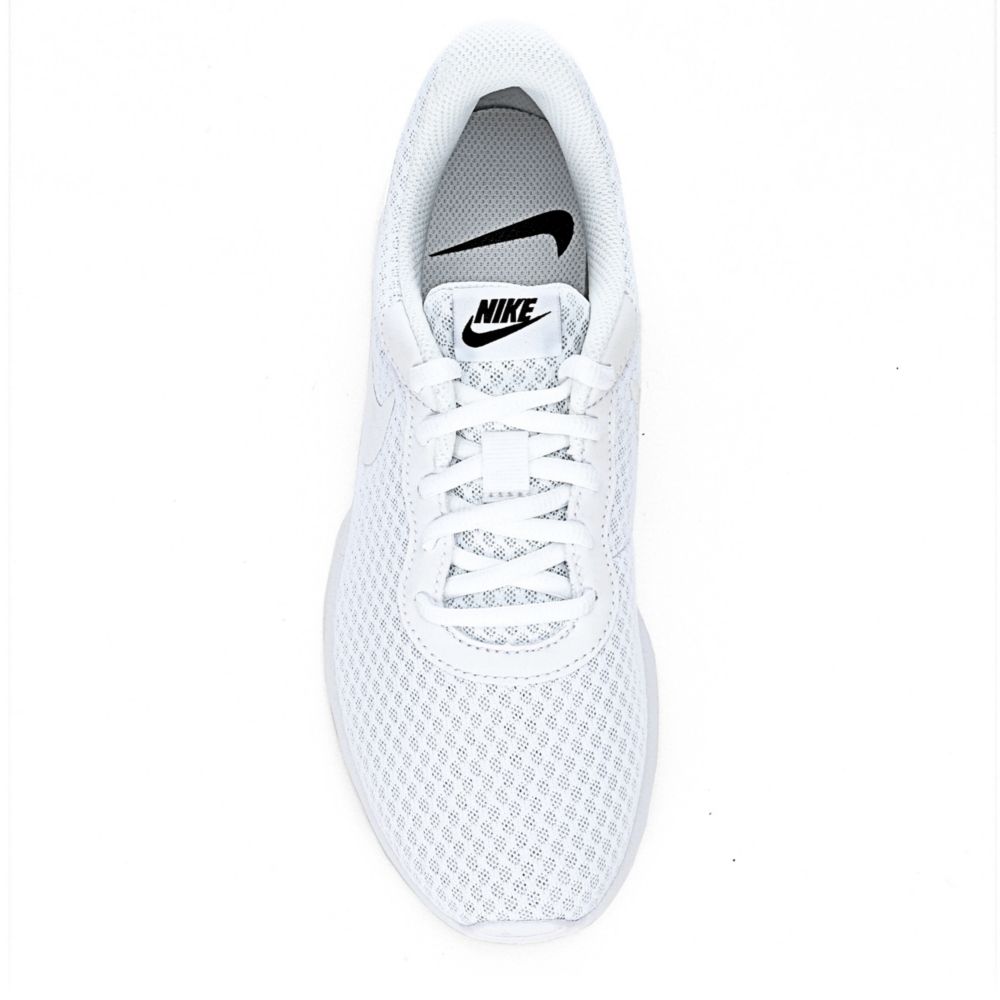 nike tanjun women's athletic shoes white