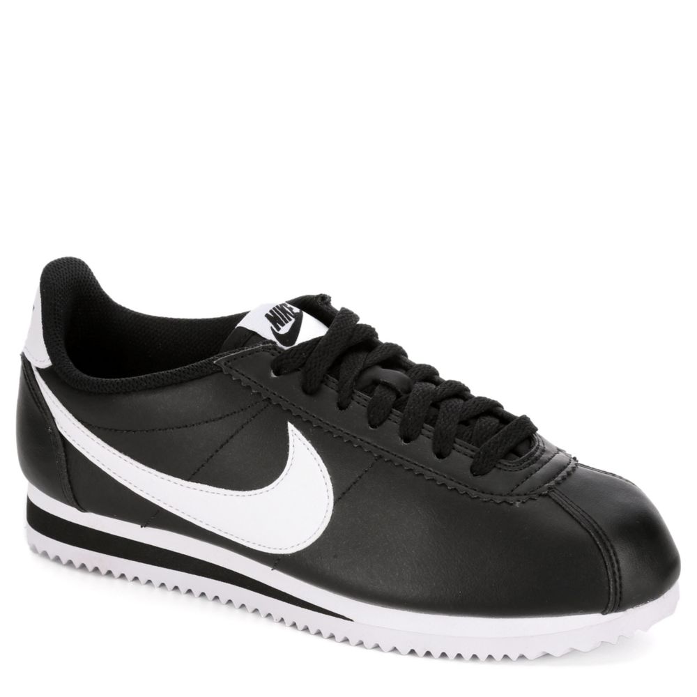 ladies black nike cortez