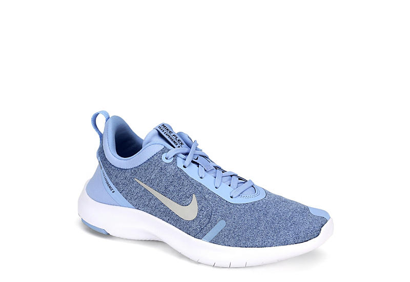 PALE BLUE NIKE Womens Flex Experience Rn 8 Nike Flex Experience Rn 8, Men's Road Running Shoes