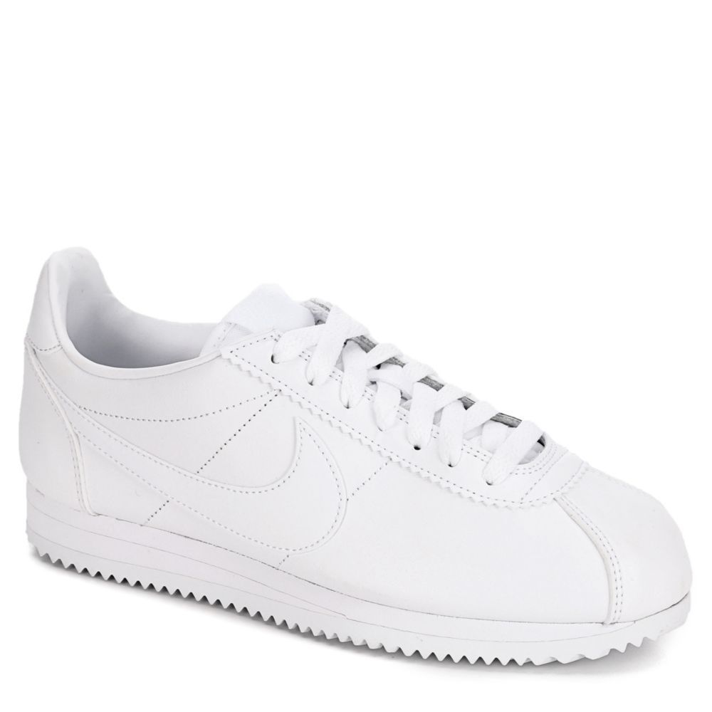 all white nike cortez womens