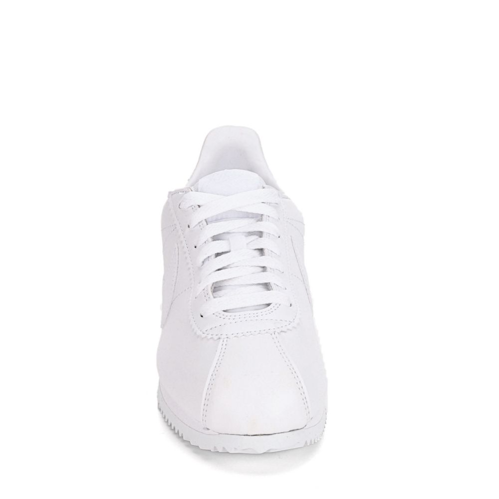 womens all white nike cortez