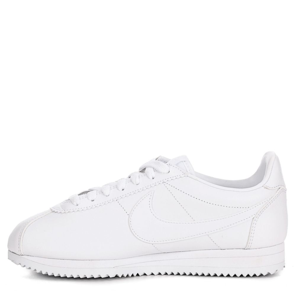 cortez shoes all white