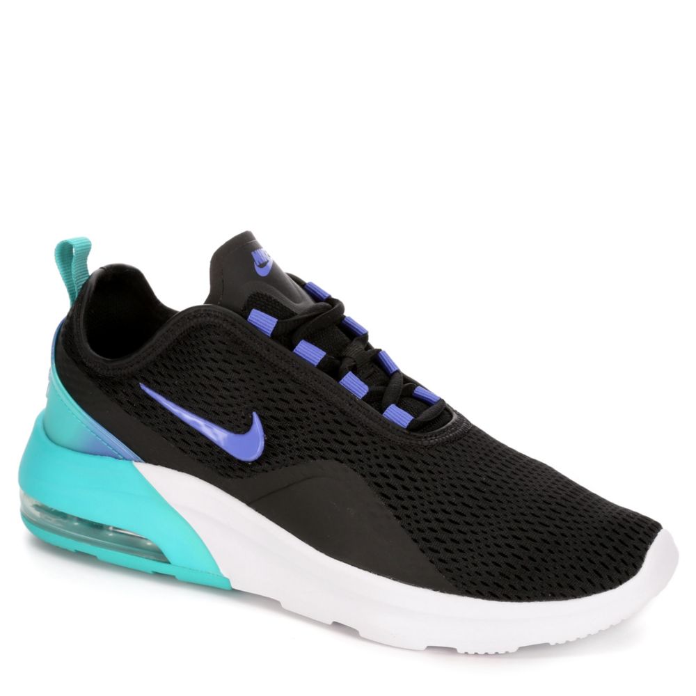 nike air max womens black and blue