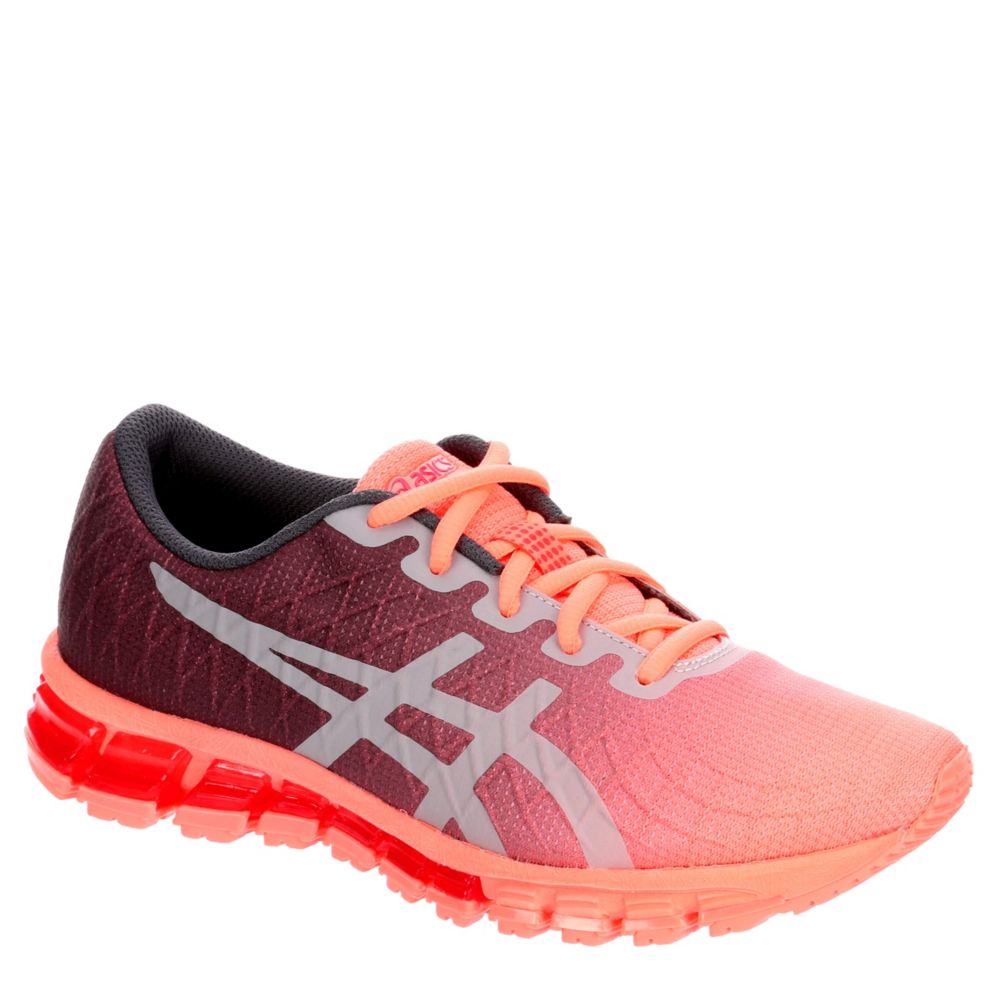 all red asics quantum 360