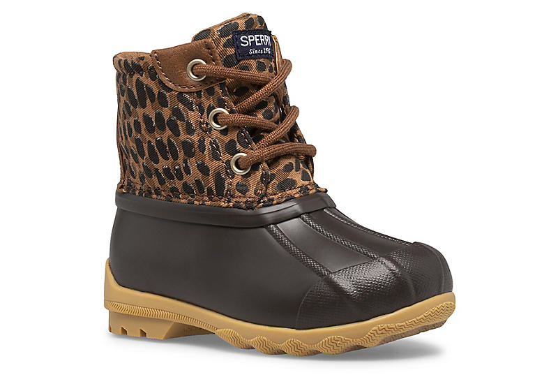 Women Ladies Leopard Winter Mid Calf Duck Boots Waterproof Rain Booties Shoes SZ 