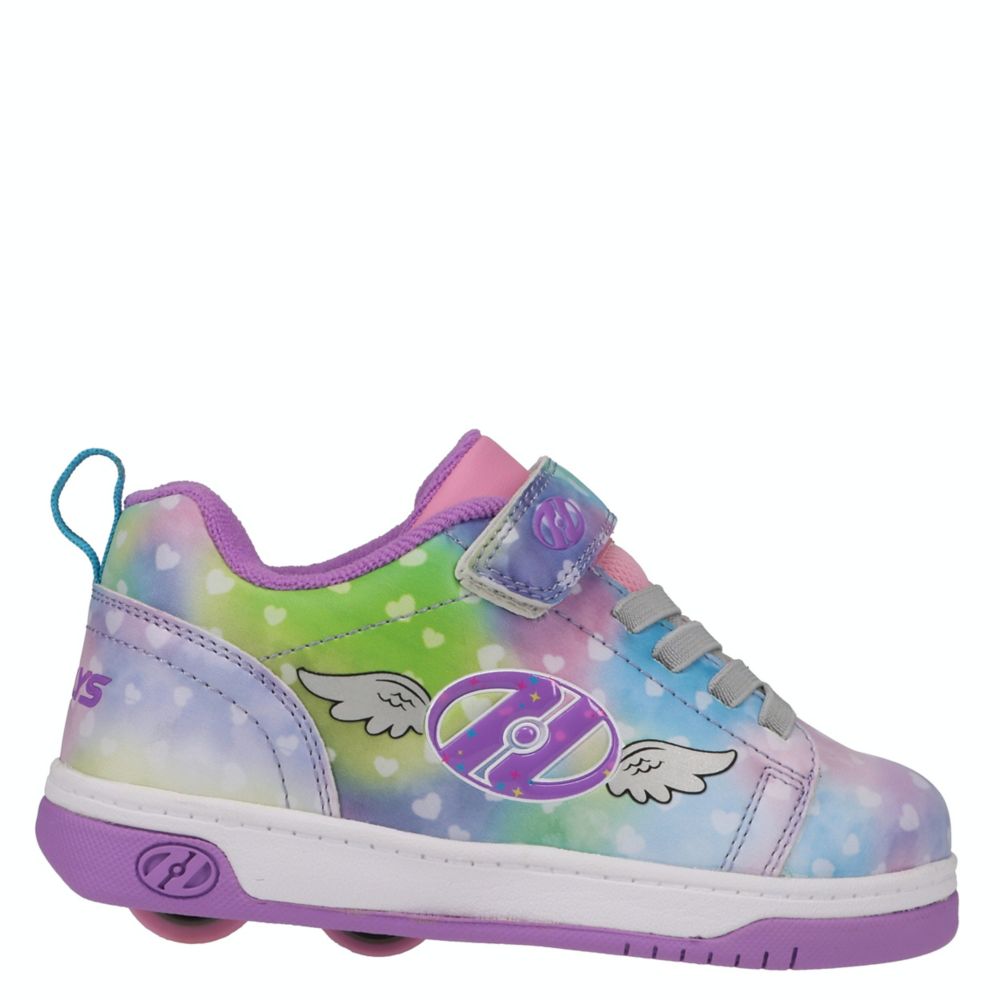 Tie-dye Heelys Girls Dual X2 Sneaker | Skate | Rack Shoes