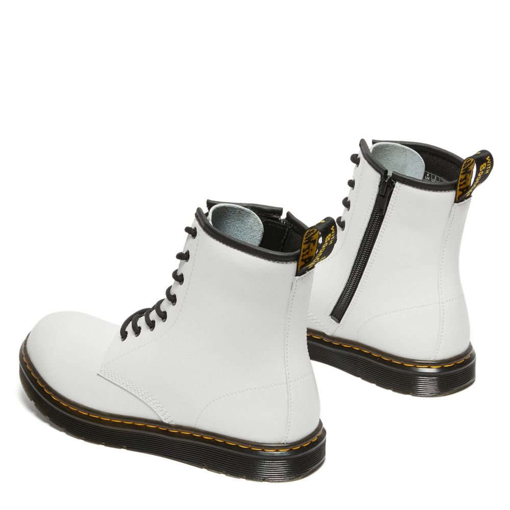 Dr martens hot sale kids white