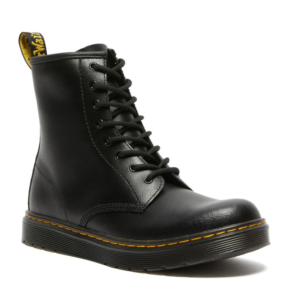 Black Boys Big Kid Zavala Combat Boot Dr.martens Rack Room Shoes