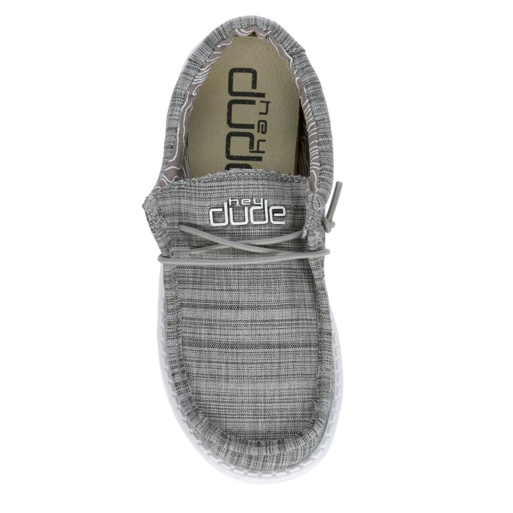 BOYS TODDLER WALLY SLIP ON SNEAKER STONE