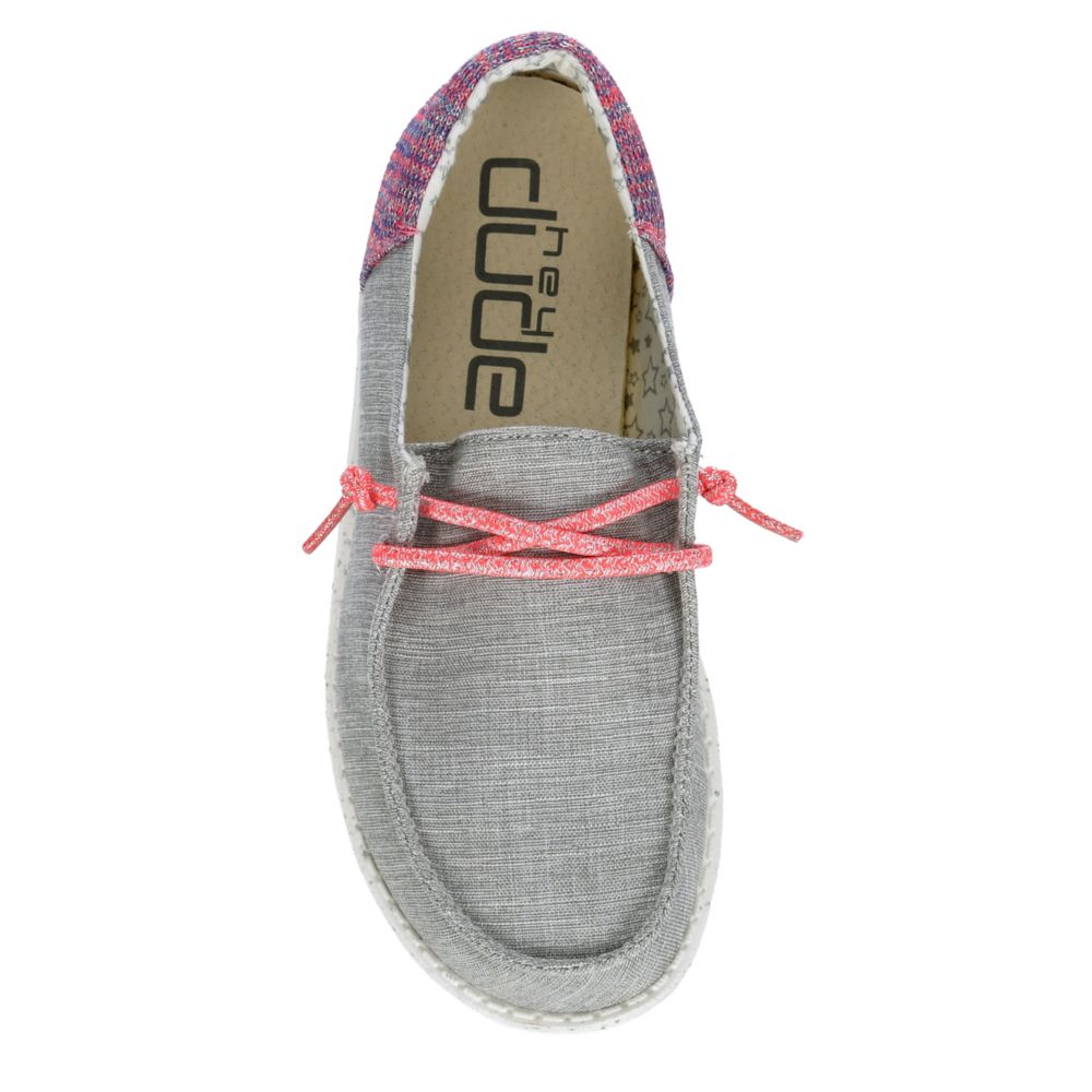 Grey Heydude Girls Wendy Youth Slip On Sneaker | Kids | Rack Room Shoes