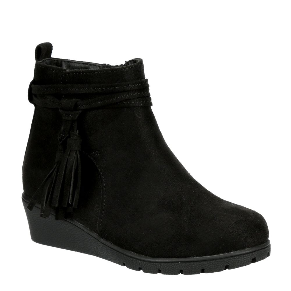 Girls discount wedge bootie