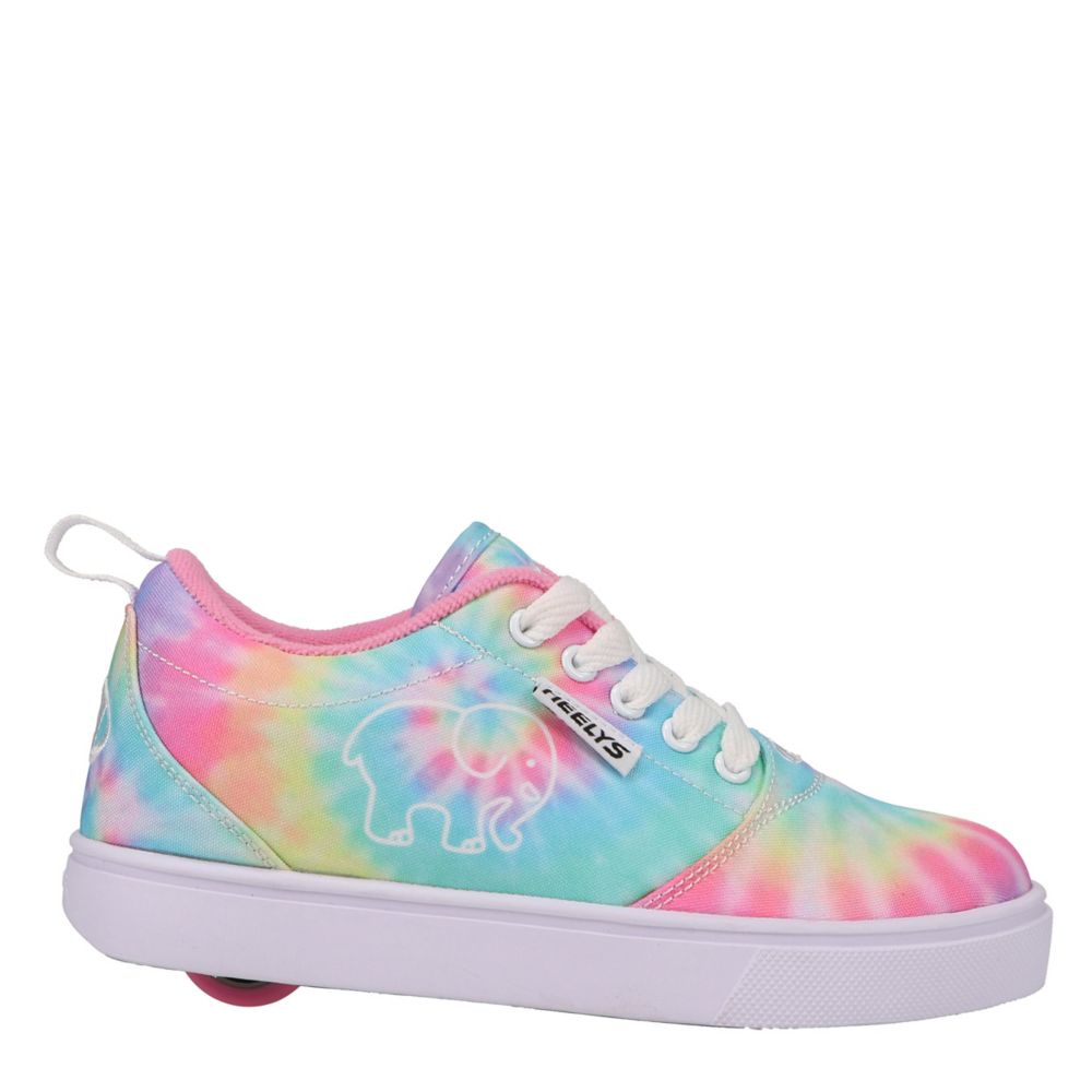 GIRLS LITTLE-BIG KID IVORY ELLA PRO 20 PRINTS SNEAKER