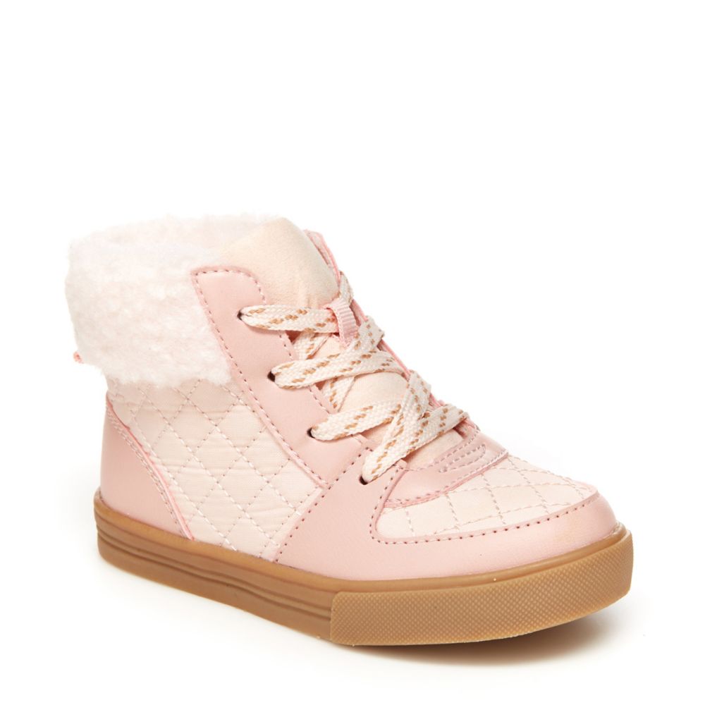 pink sneaker boots