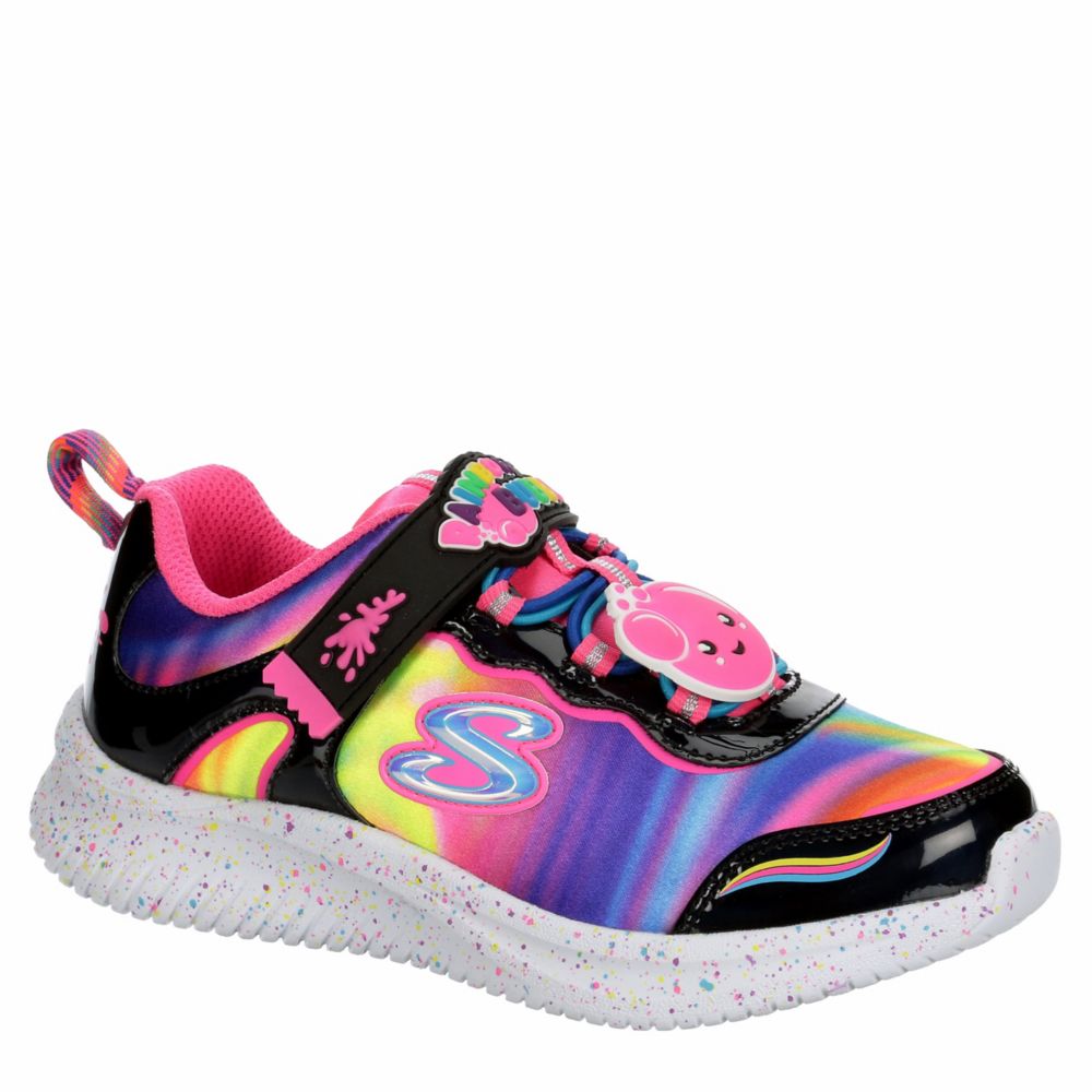 Multicolor Skechers Girls Little And Big Jumpsters Sweet Sneaker | Kids | Rack Shoes