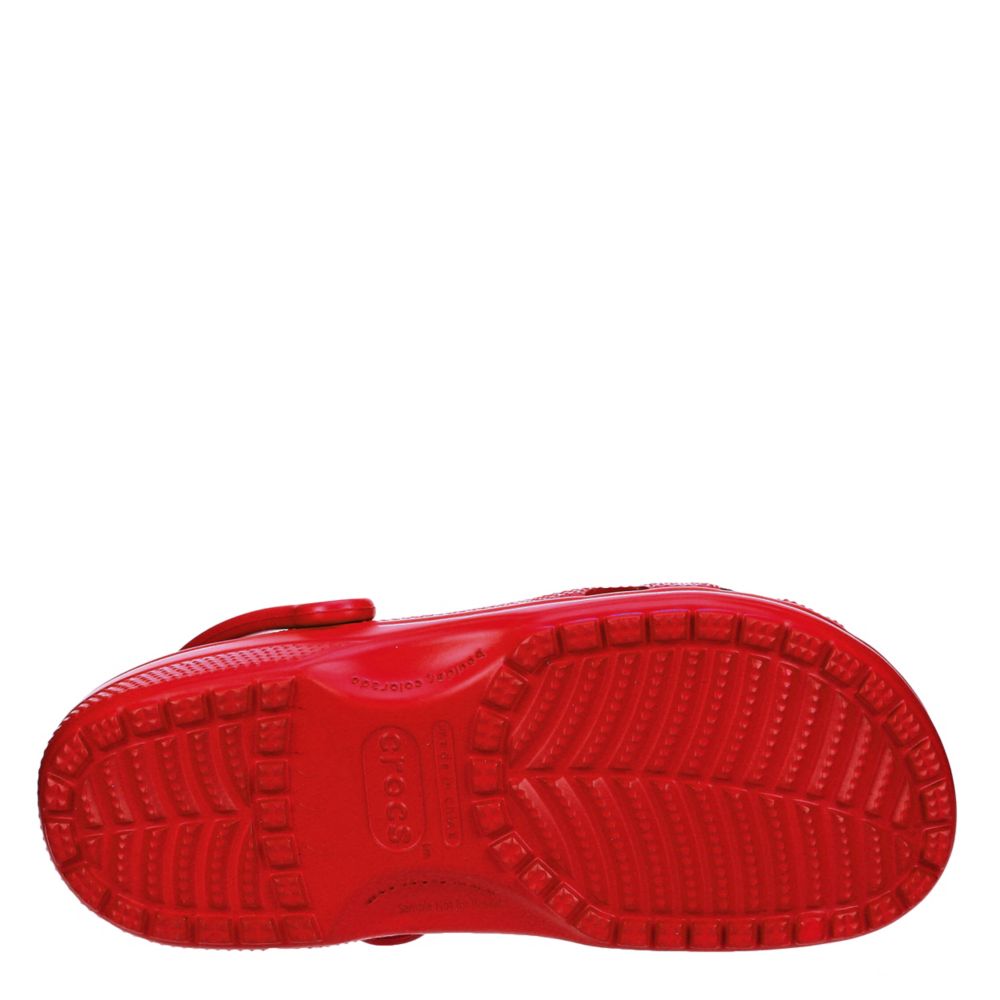 Red crocs for store kids