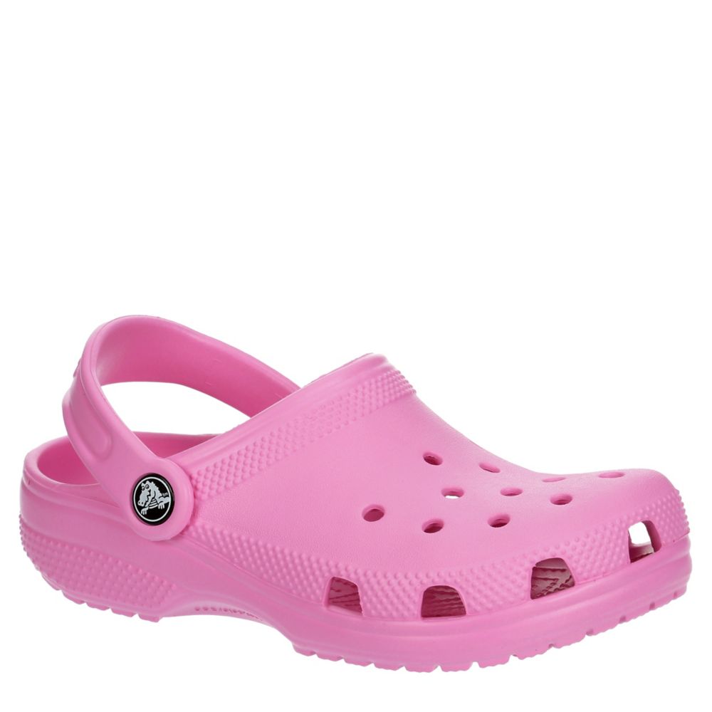 Crocs Classic Clogs Pink w/ Charms Sz 14 Women Men