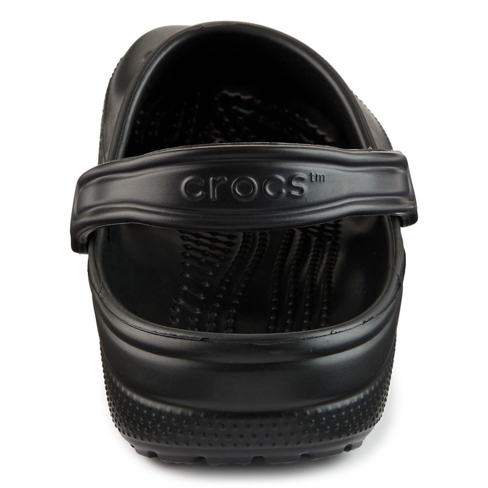 Little Big X Crocs classic studded shoes in black