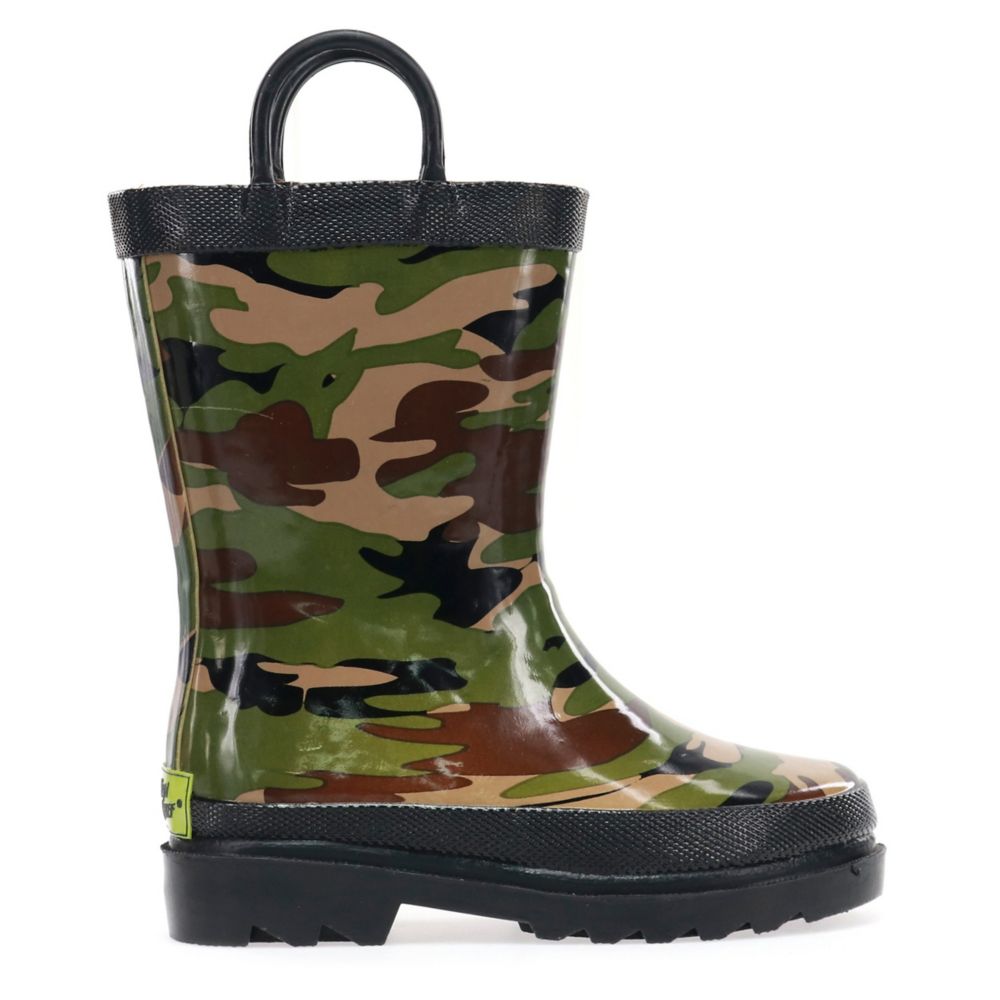 BOYS TODDLER CAMO RAIN BOOT